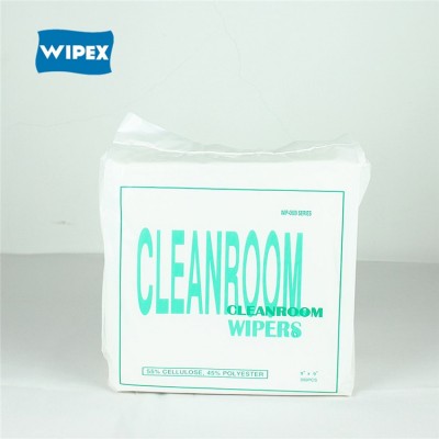 WoodPulp Polyester Multifunctional Cleanroom Wipers Lint Free Nonwoven Wipers