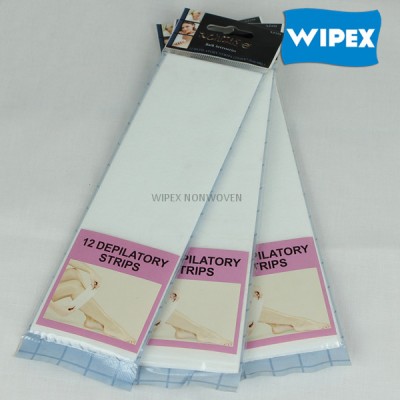 disposable nonwoven waxing strips for Hair removal