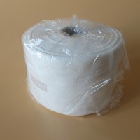 Roll nonwoven facial wiper towel