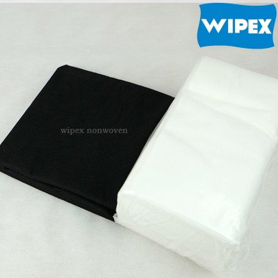 good quality spunlaced disposable black hair salon towel