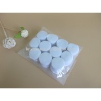 Cotton woven pads cleaning cloth for wiping guns/disposable cleaning wipes